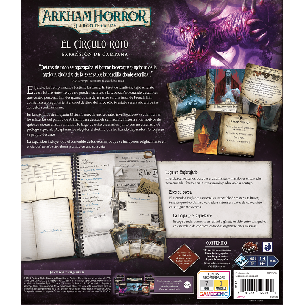 AH LCG: El círculo roto exp. campaña