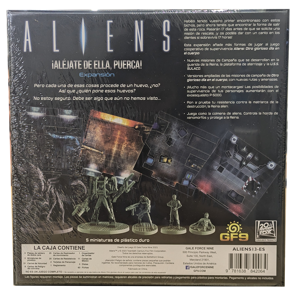 Aliens: ¡Aléjate de ella, puerca!