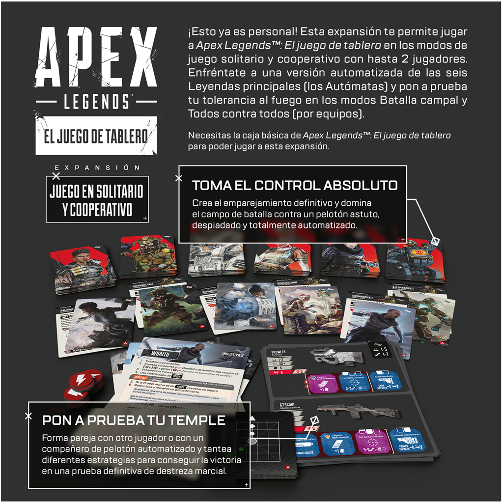 Apex Legends: Expansión en solitario y cooperativo