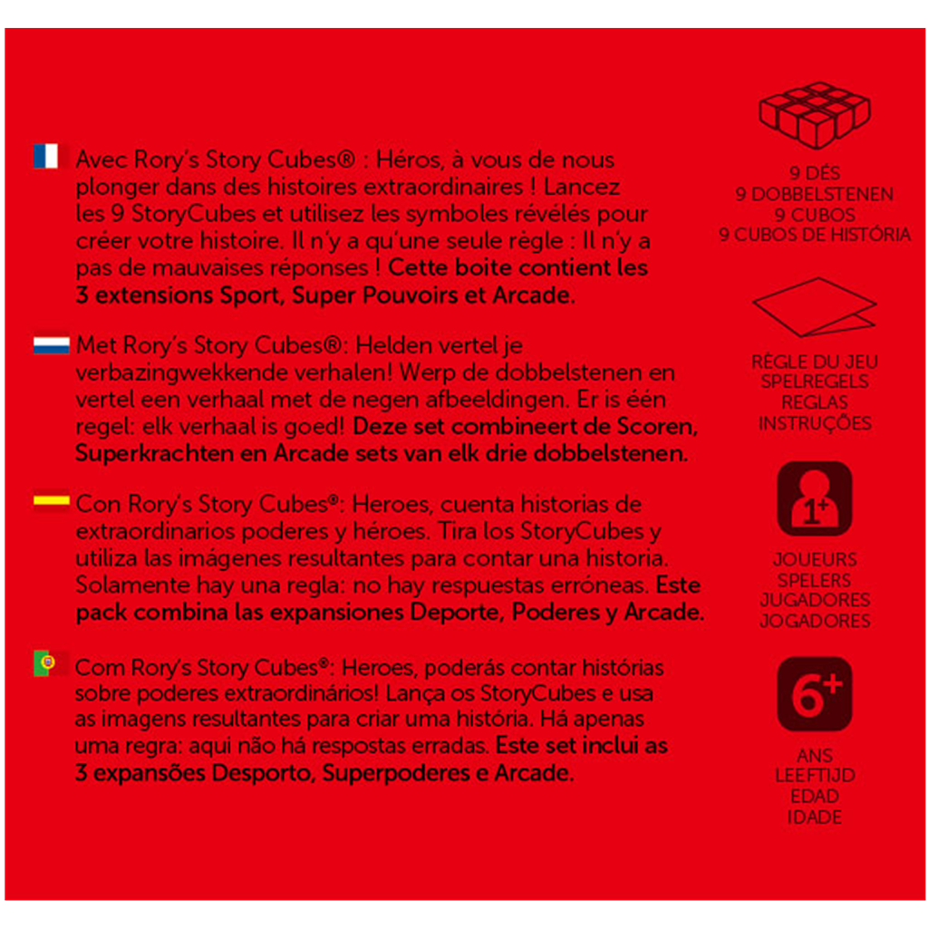 Story Cubes: Héroes