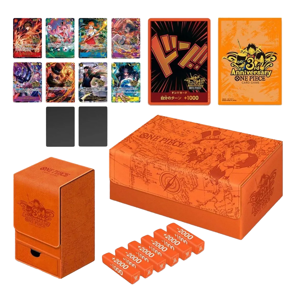 One Piece TCG Japanese 3rd Anniversary set