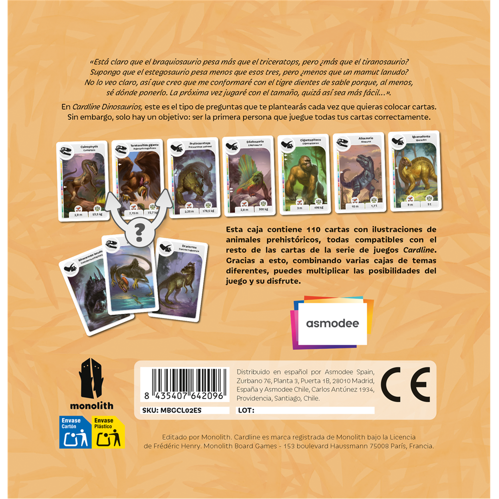Cardline Dinosaurios