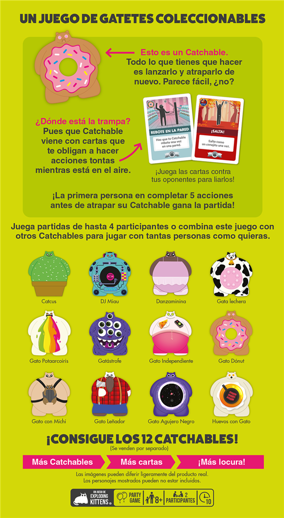 Exploding Kittens: Catchables 2-Pack 1