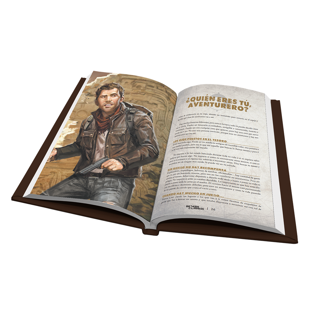 Broken Compass: Diario de Aventuras