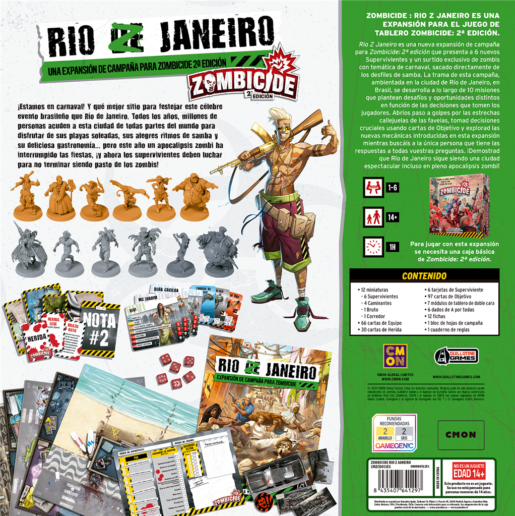 Zombicide 2E: Rio Z Janeiro