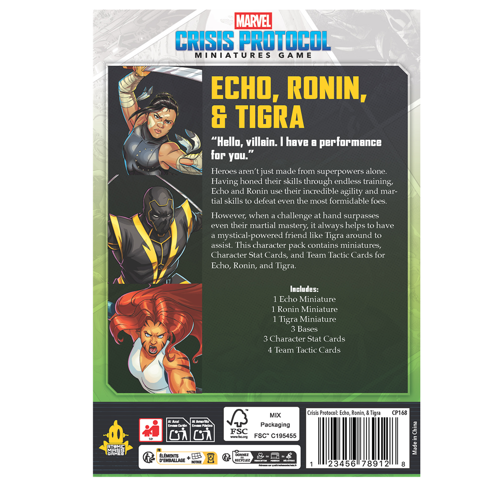 MCP: Echo, Ronin & Tigra