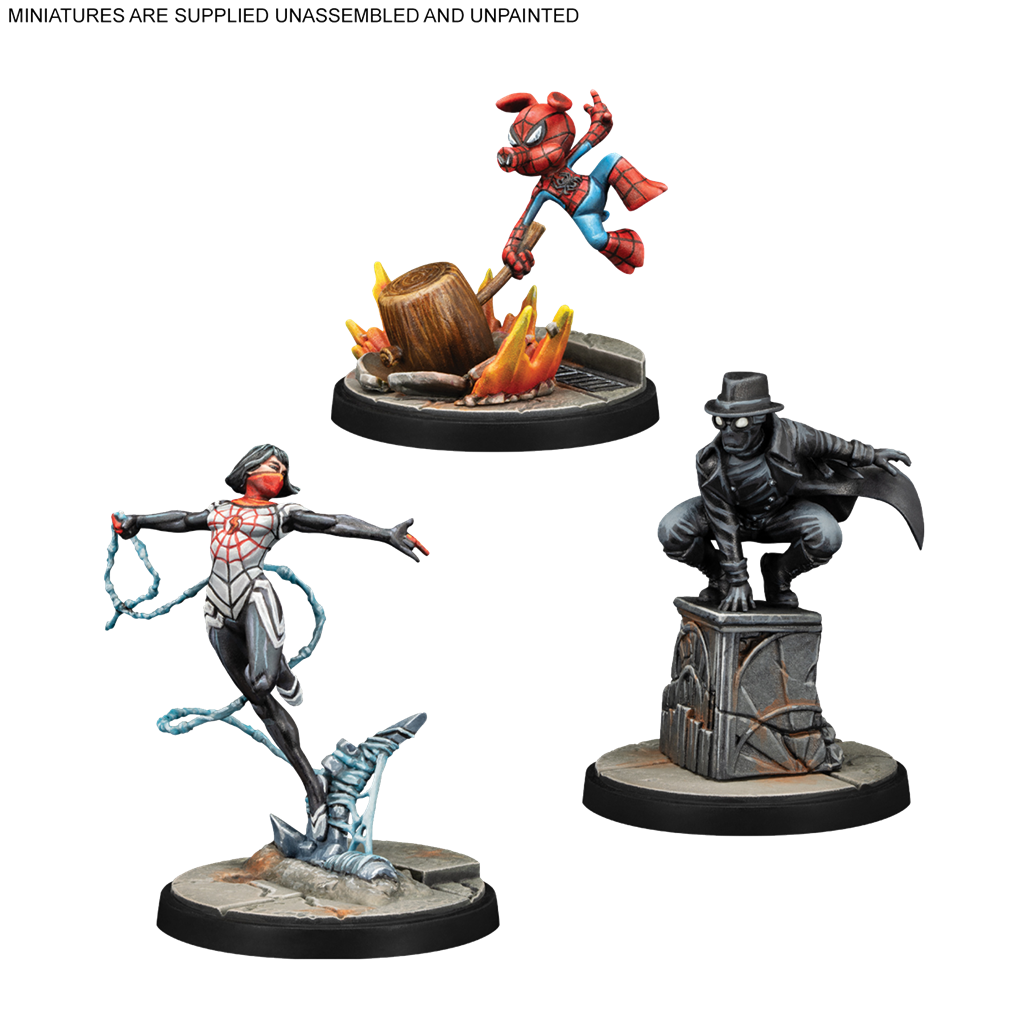 MCP: Silk, Spider-Ham & Spider-Man Noir