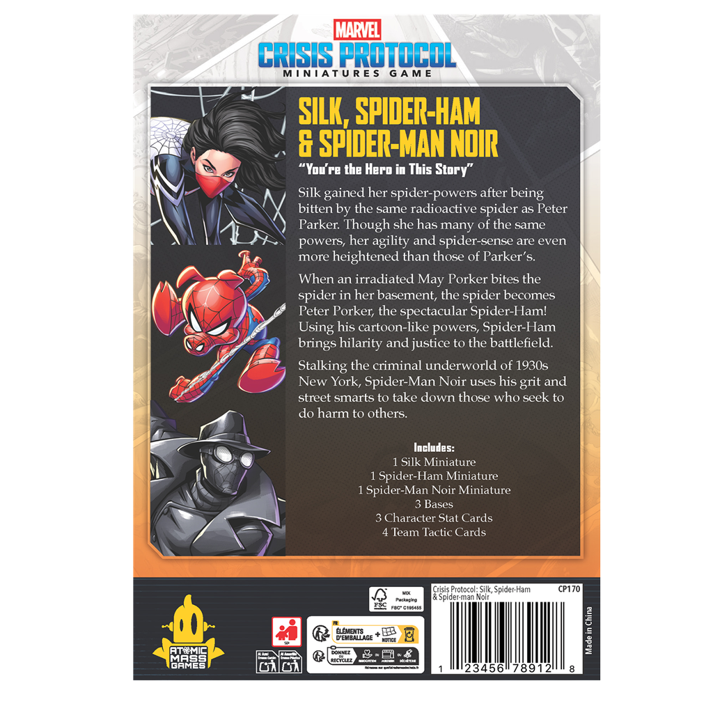 MCP: Silk, Spider-Ham & Spider-Man Noir