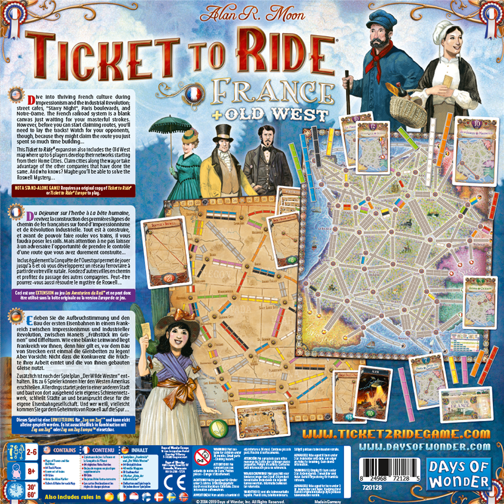 ¡Aventureros al Tren! Francia (+ El Viejo Oeste)