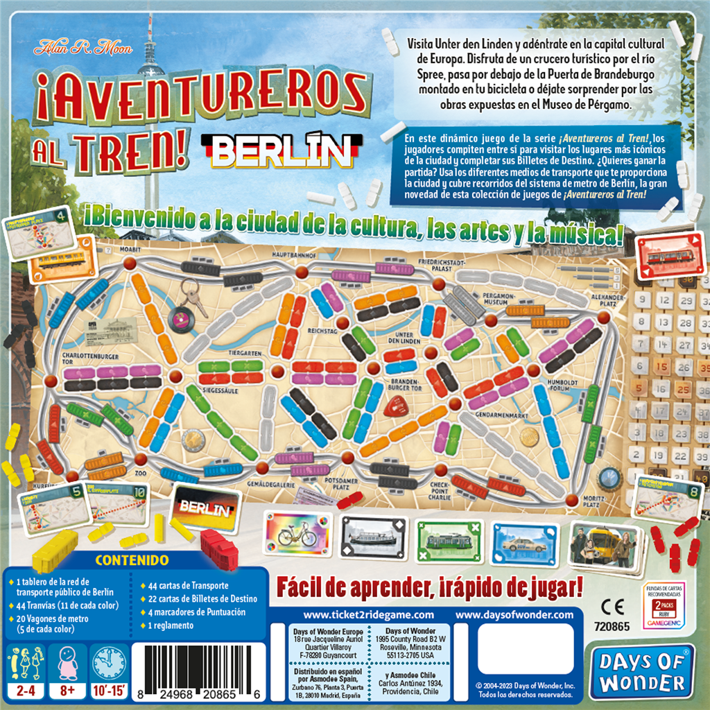 ¡Aventureros al Tren! Berlín