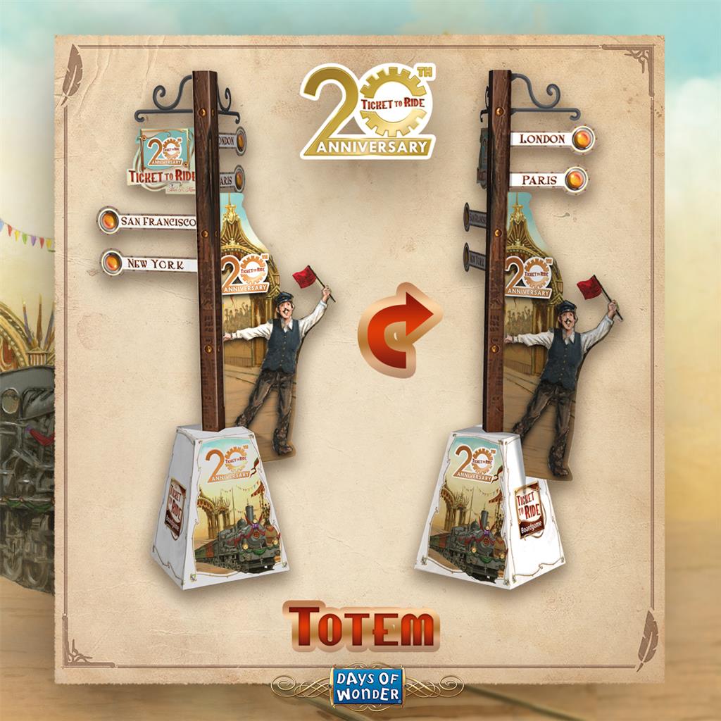 Kit decorativo tótem HN ¡Aventureros al Tren!
