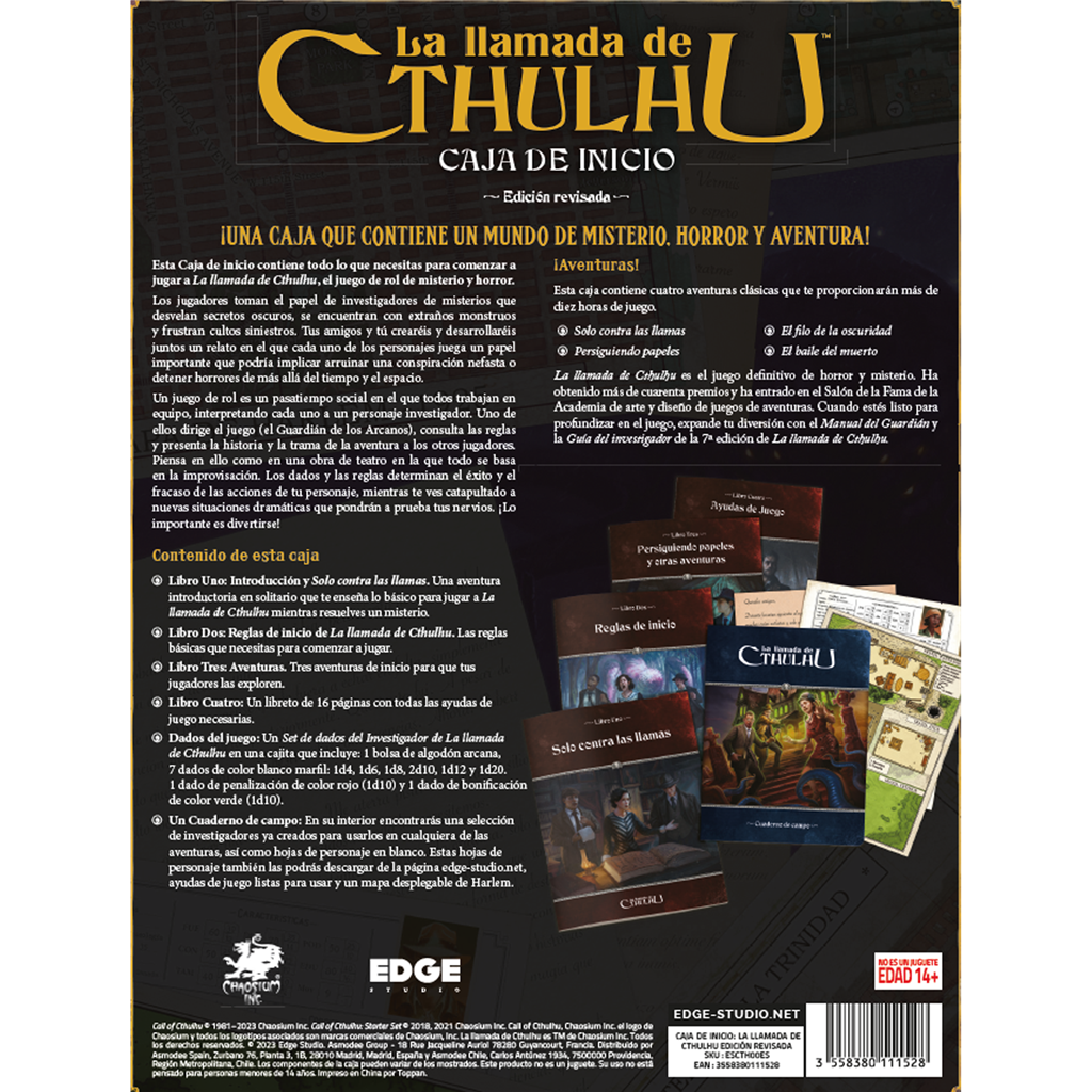 Caja de inicio: La llamada de Cthulhu