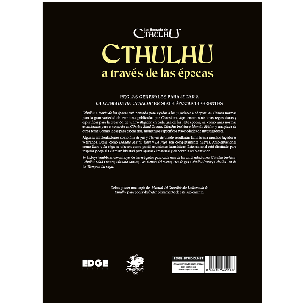 Cthulhu a través de las épocas