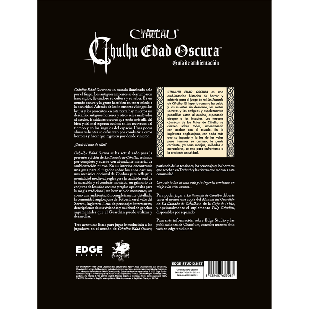 Cthulhu Edad Oscura