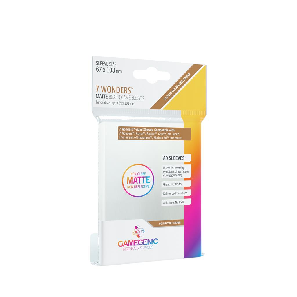Matte 7 Wonders Sleeves 67x103mm (80)