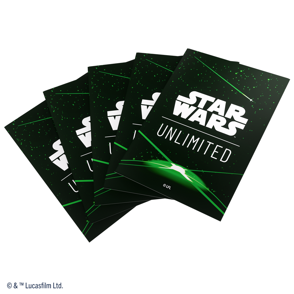 SW: Unlimited Art Sleeves Card Back Green