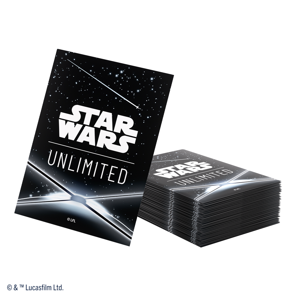 SW: Unlimited Art Sleeves Card Back Black