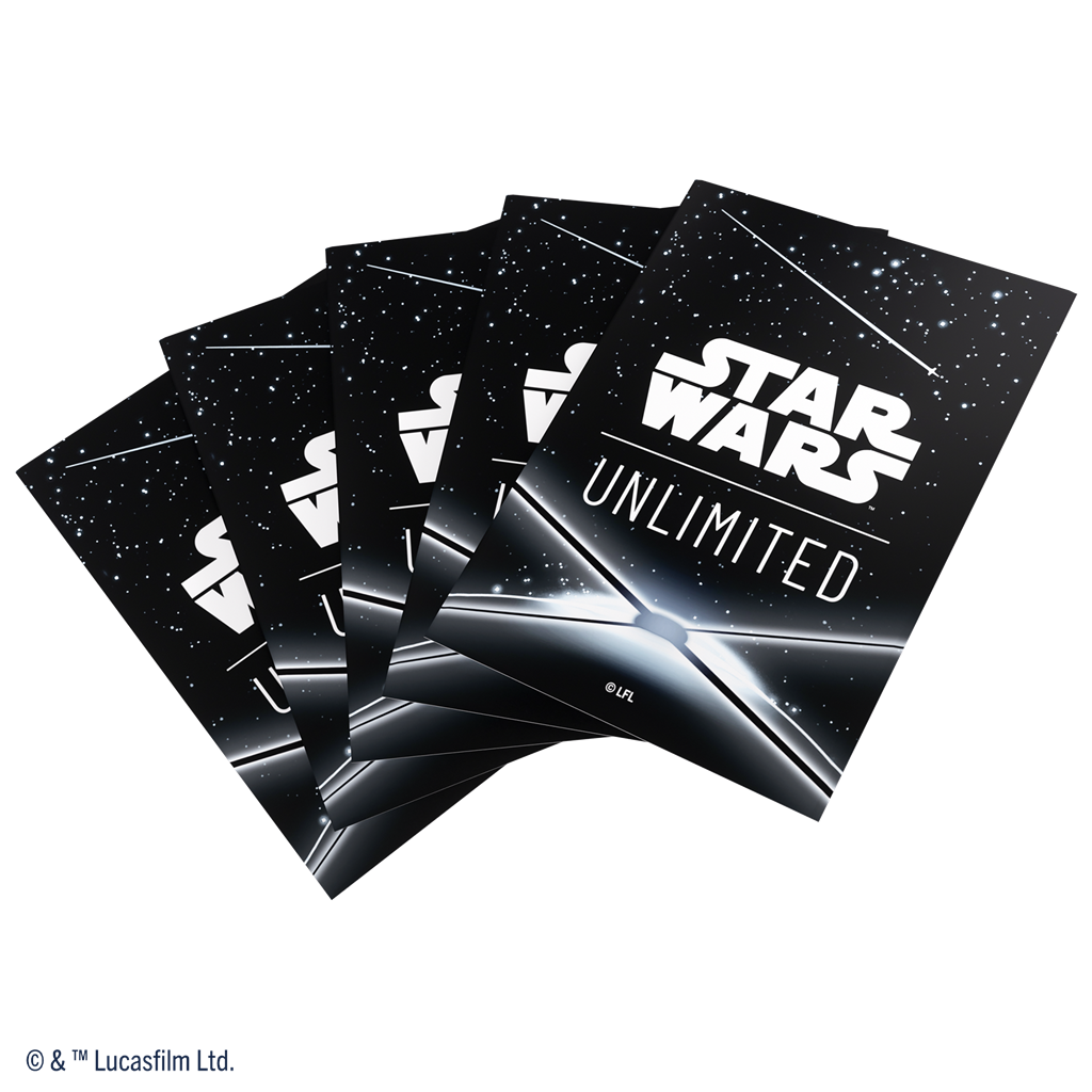 SW: Unlimited Art Sleeves Card Back Black