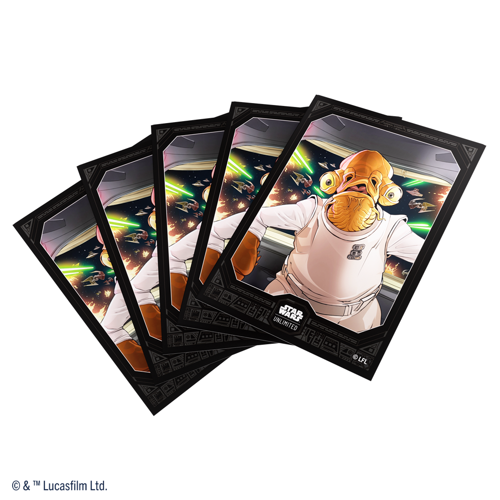 SW: Unlimited Art Sleeves Admiral Ackbar