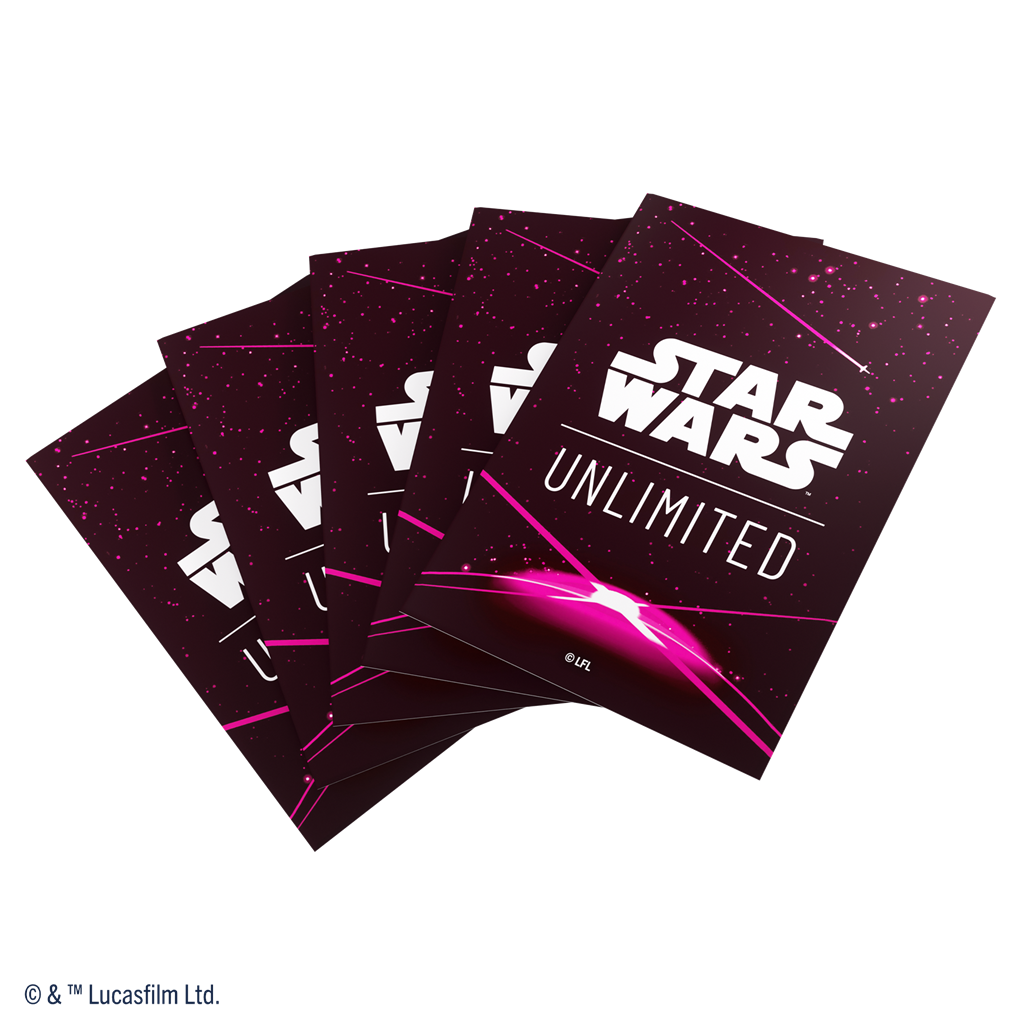 SW: Unlimited Art Sleeves Card Back Magenta