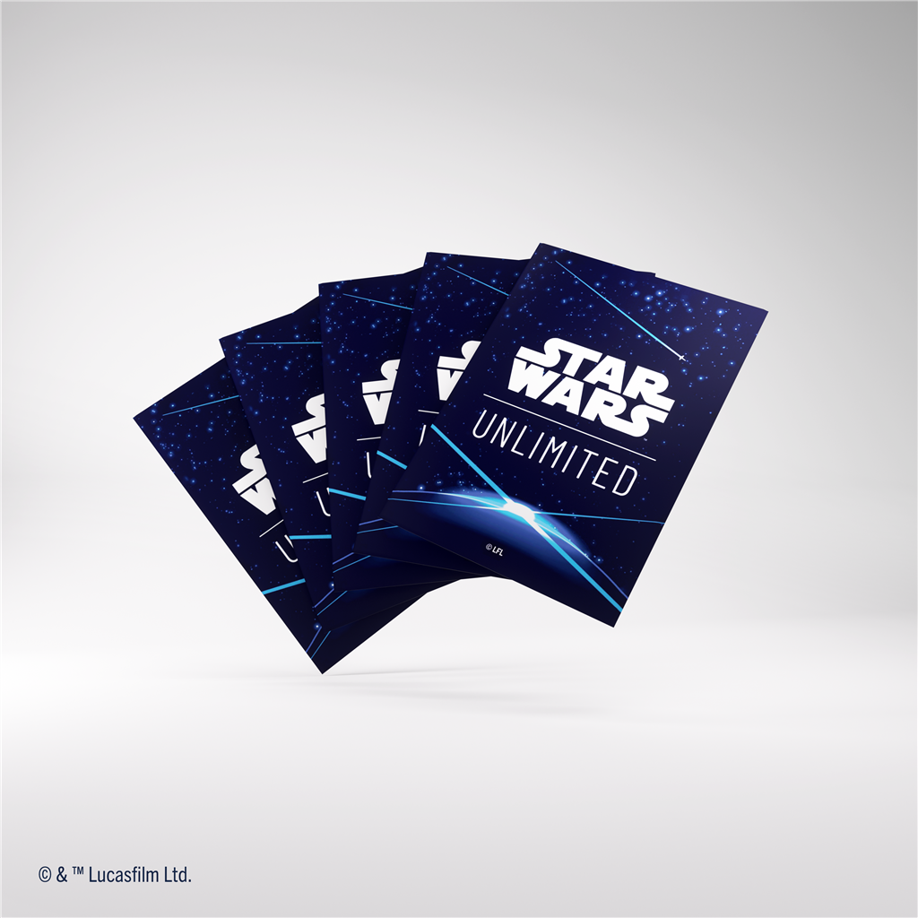 SW: Unlimited Art Sleeves Card Back Blue