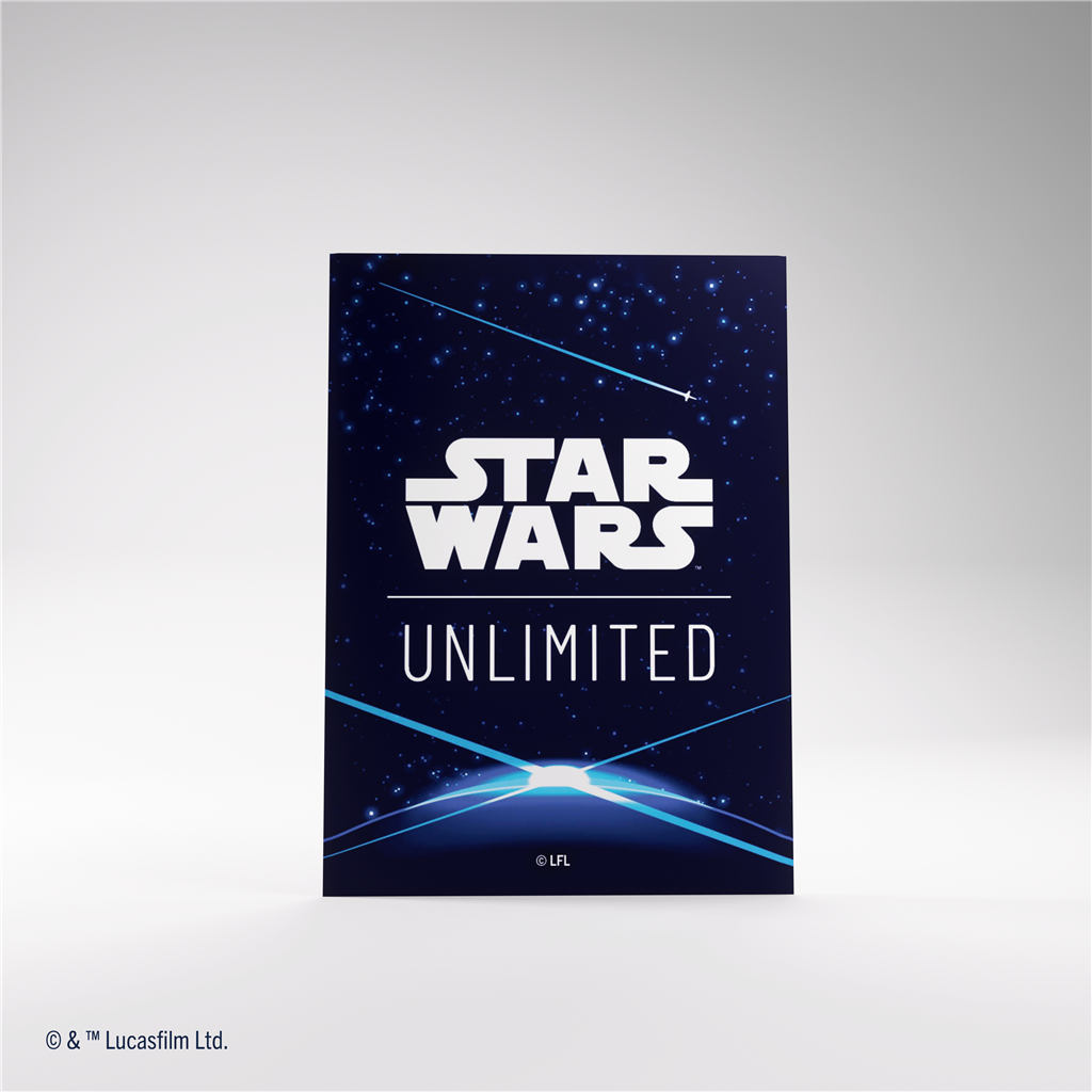SW: Unlimited Art Sleeves Card Back Blue