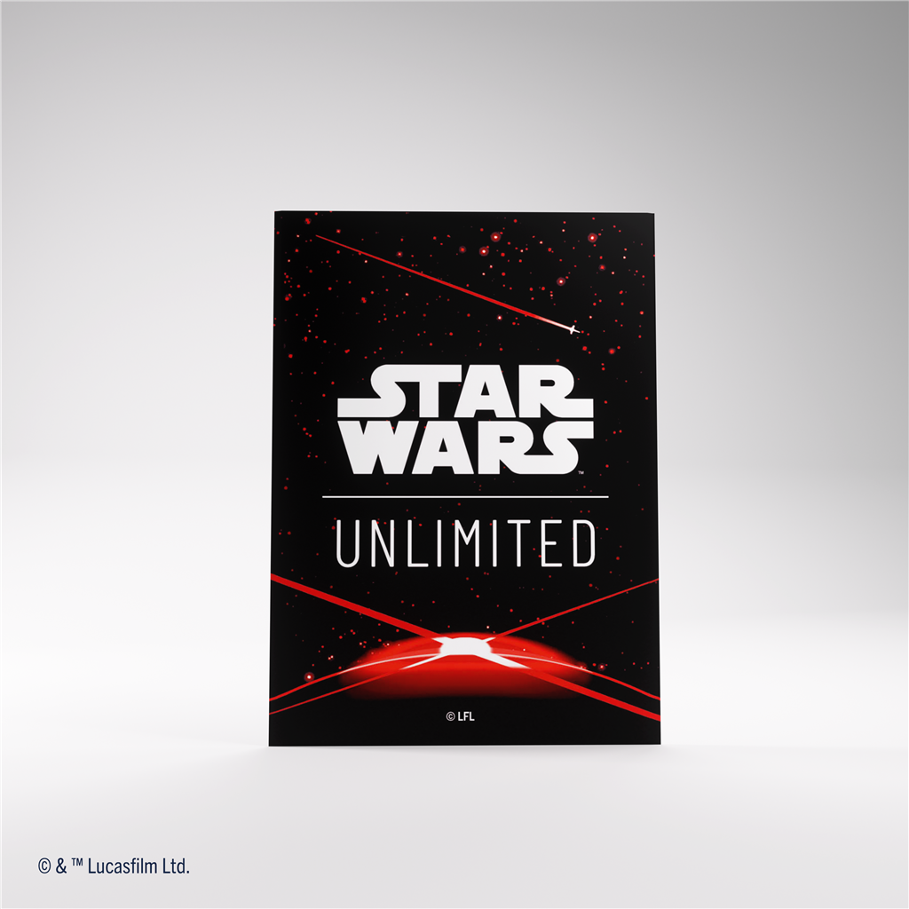 SW: Unlimited Art Sleeves Card Back Red