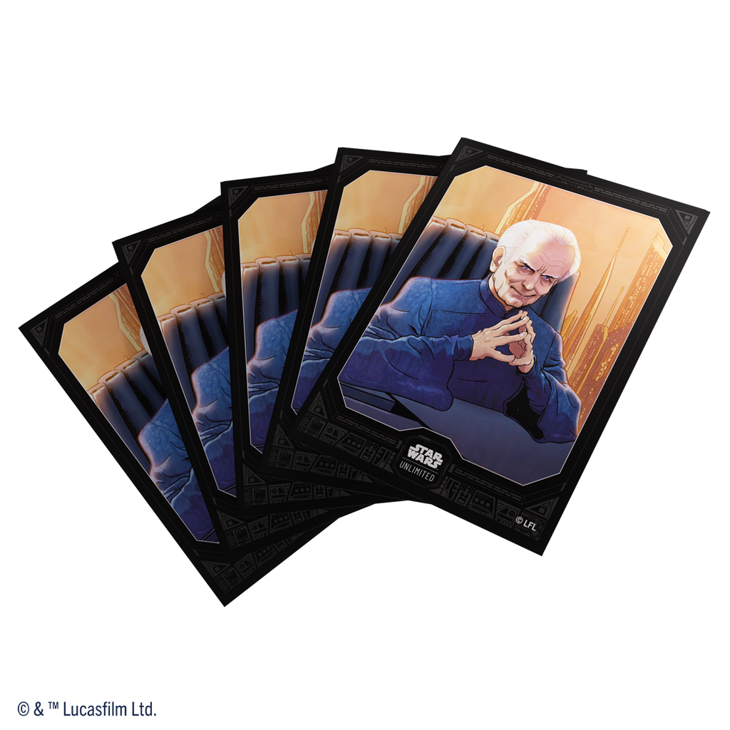 SW: Unlimited Art Sleeves Set 6 Canc. Palpatine