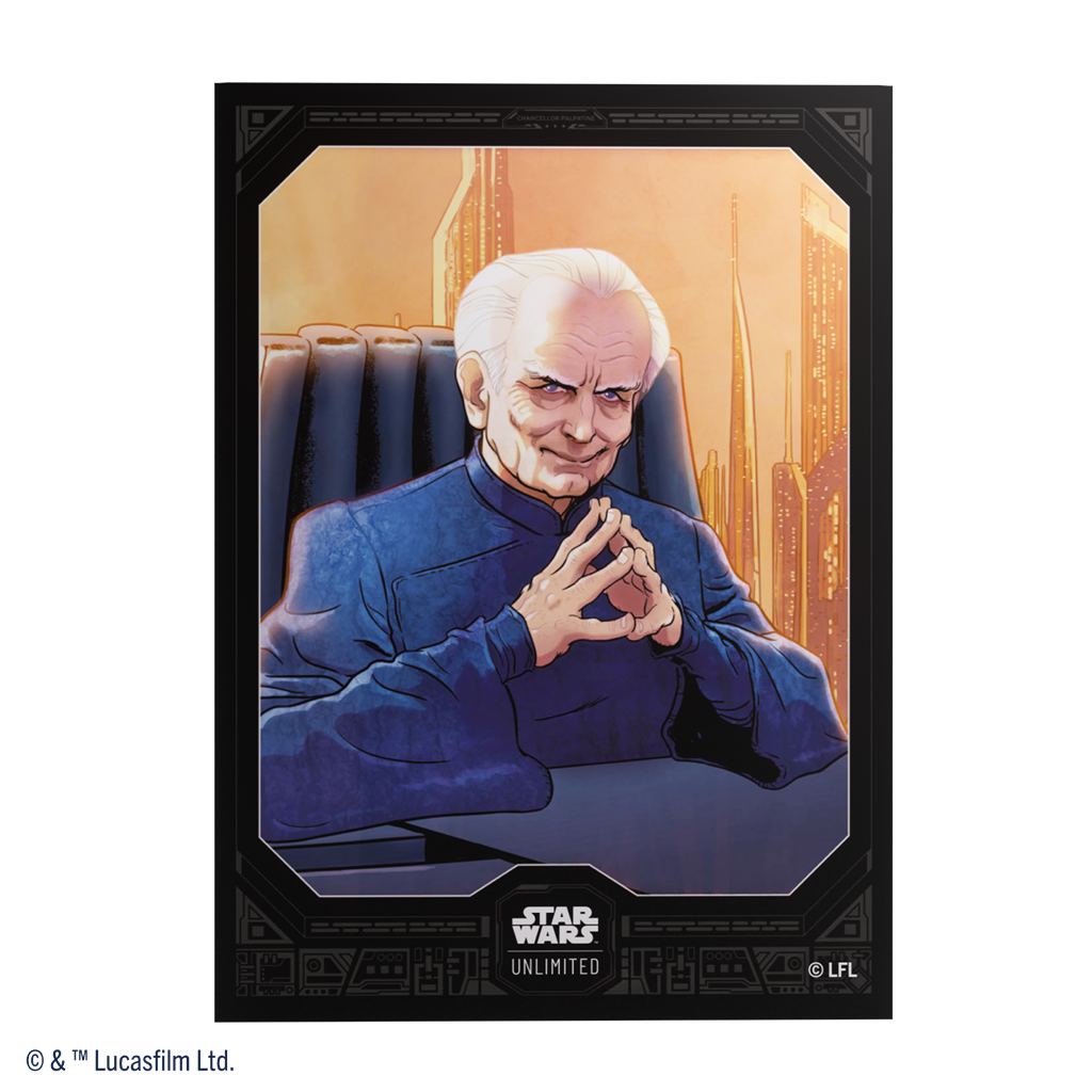 SW: Unlimited Art Sleeves Set 6 Canc. Palpatine