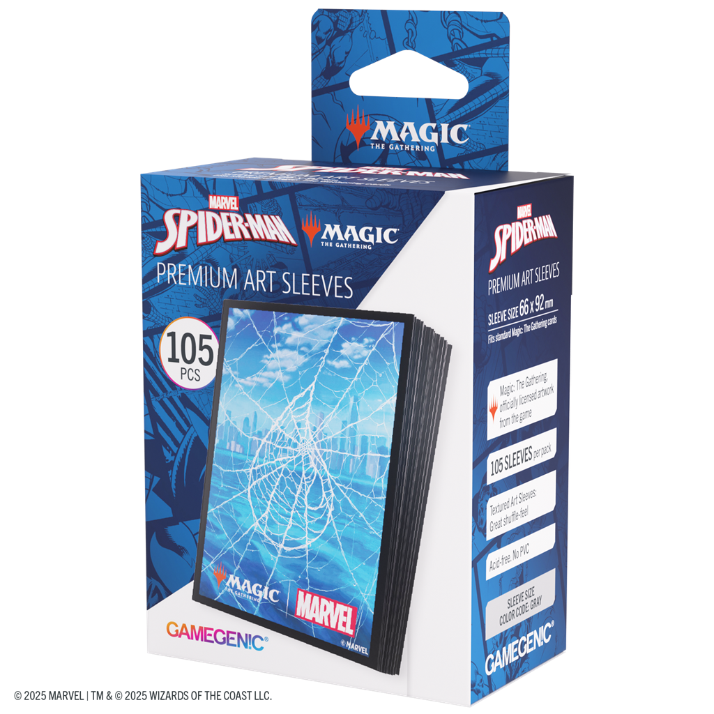 MTG Marvel's Spider-Man Sleeves Spider-Man Island