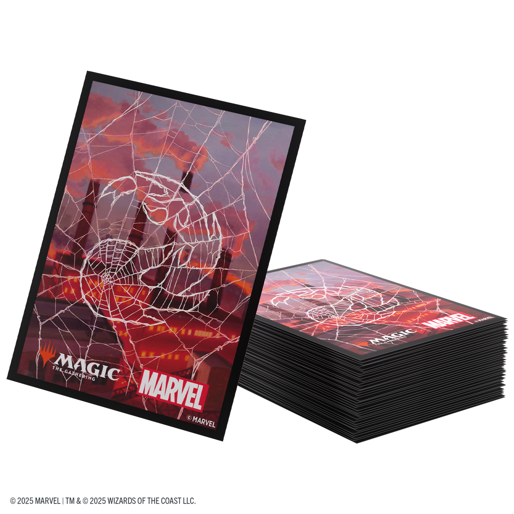 MTG Marvel's Spider-Man Sleeves Spider-Man Mountai