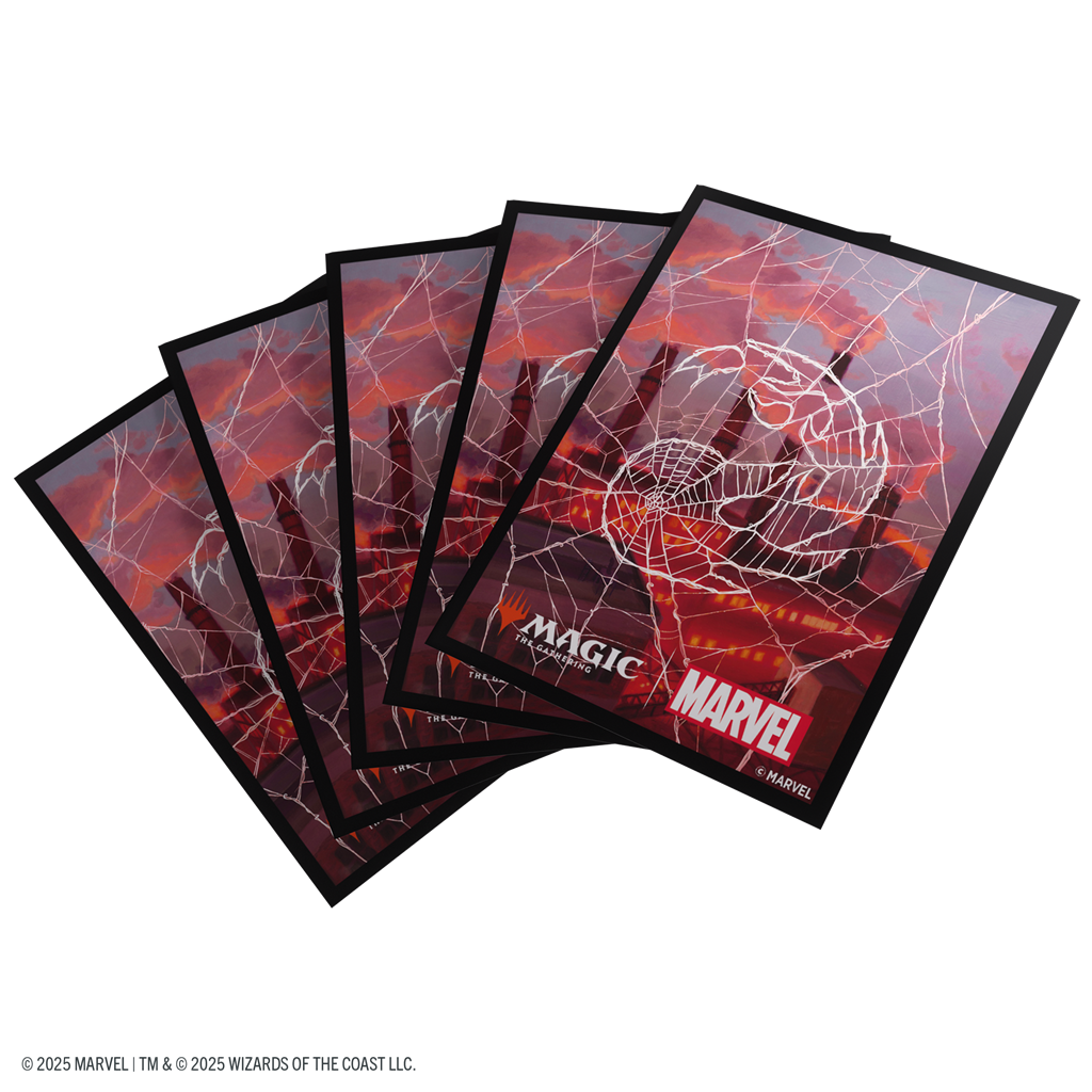 MTG Marvel's Spider-Man Sleeves Spider-Man Mountai