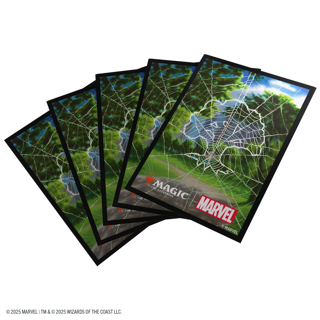 MTG Marvel's Spider-Man Sleeves Spider-Man Forest