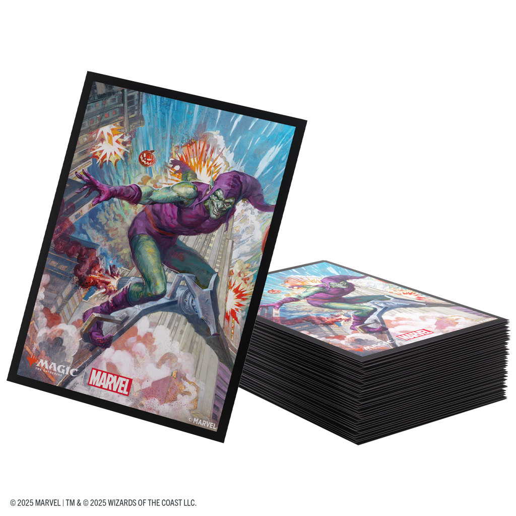 MTG Marvel's Spider-Man Sleeves Green Goblin