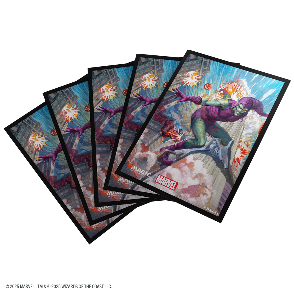 MTG Marvel's Spider-Man Sleeves Green Goblin