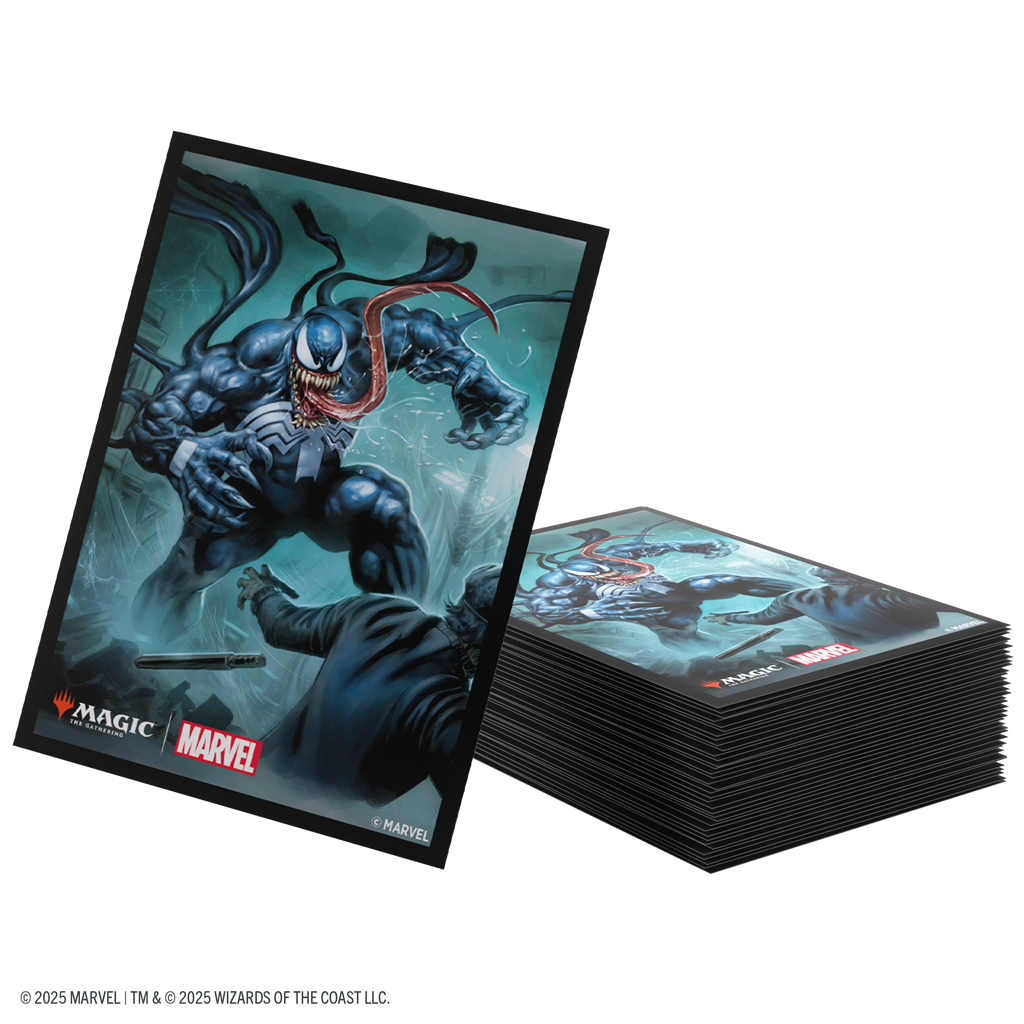 MTG Marvel's Spider-Man Sleeves Venom