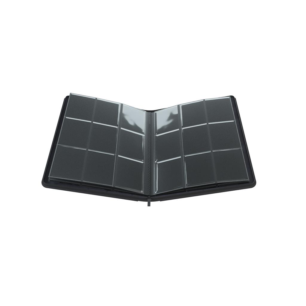 Zip-Up Album 18-Pocket Black