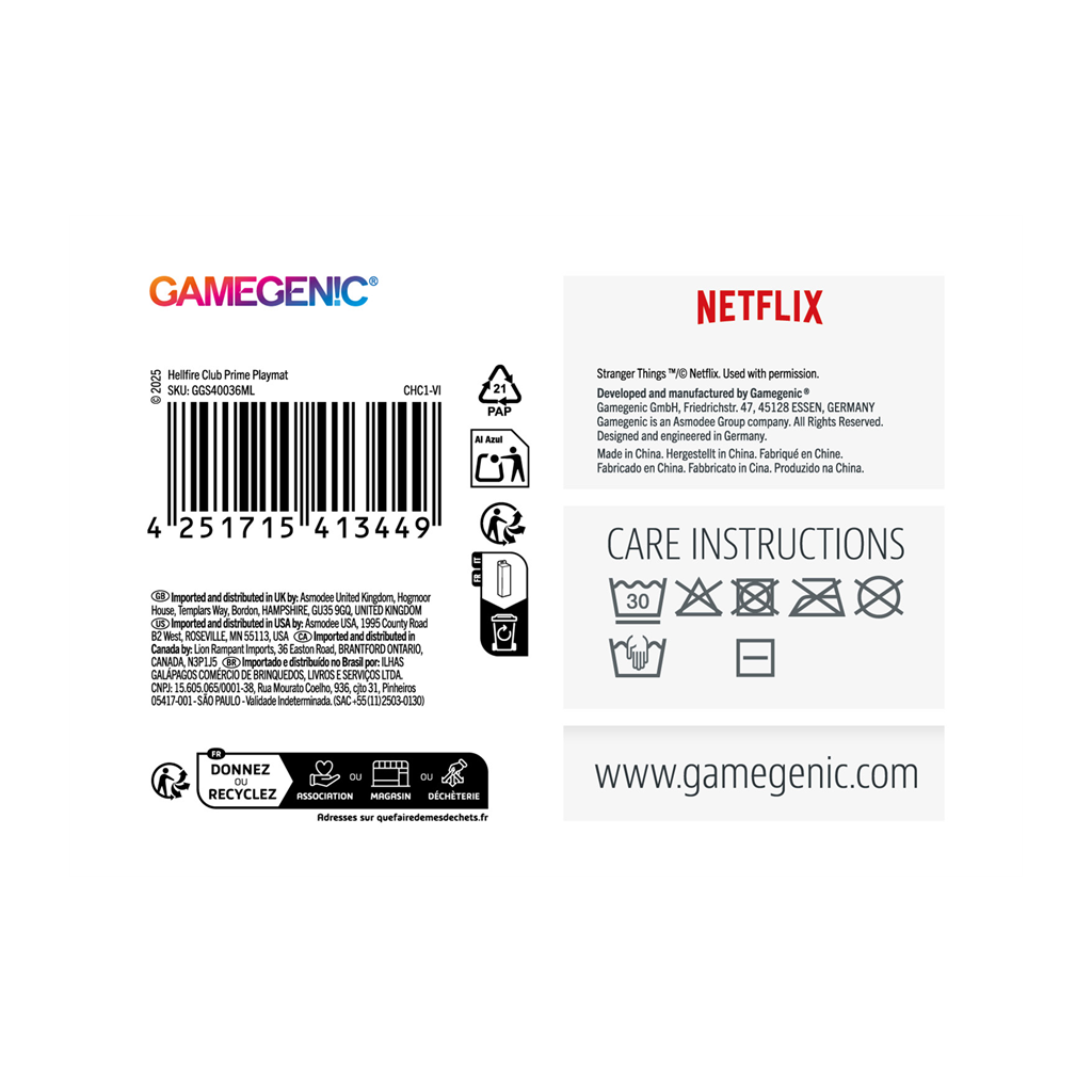 ST: Hellfire Club Prime Playmat