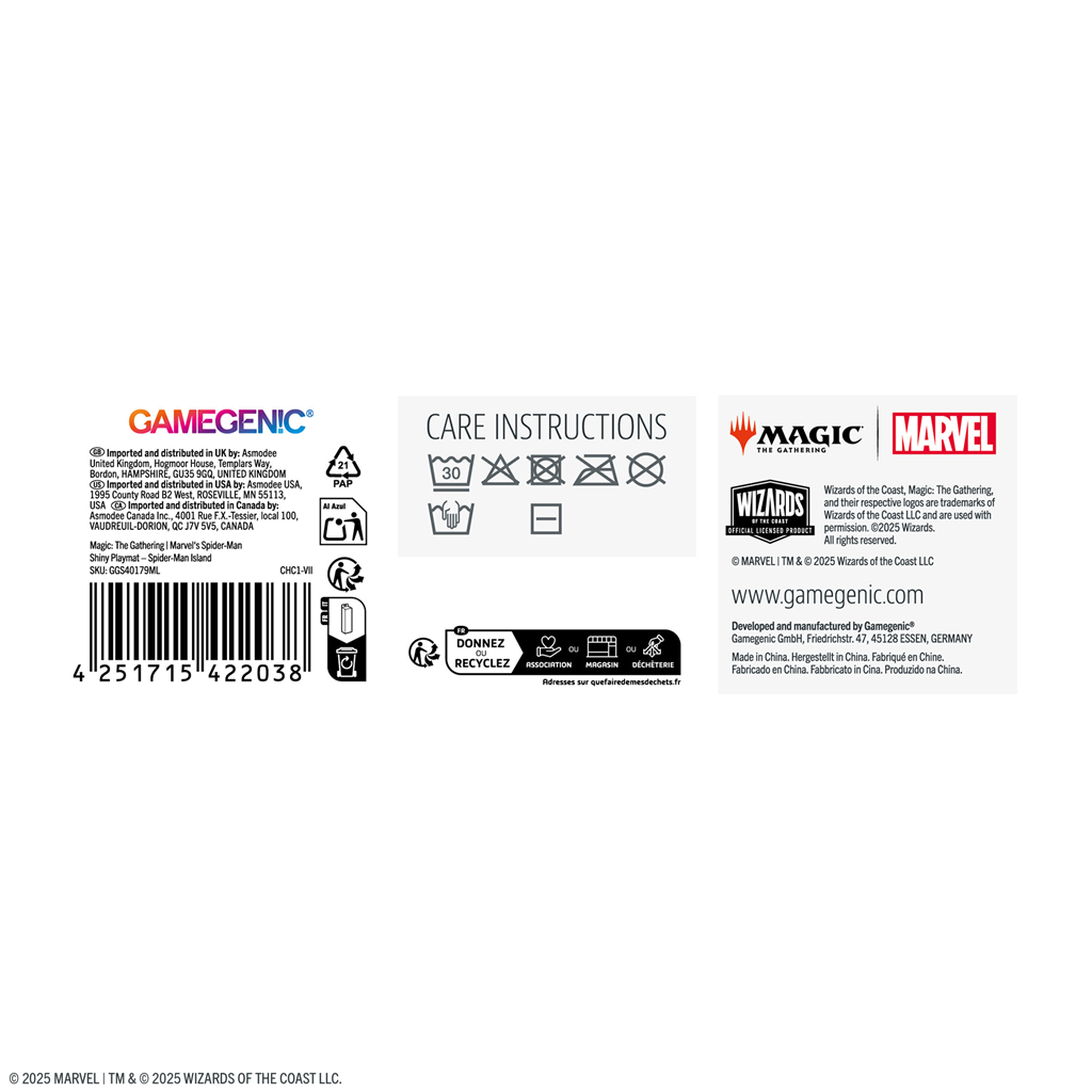 MTG Marvel's Spider-Man Playmat Spider-Man Island