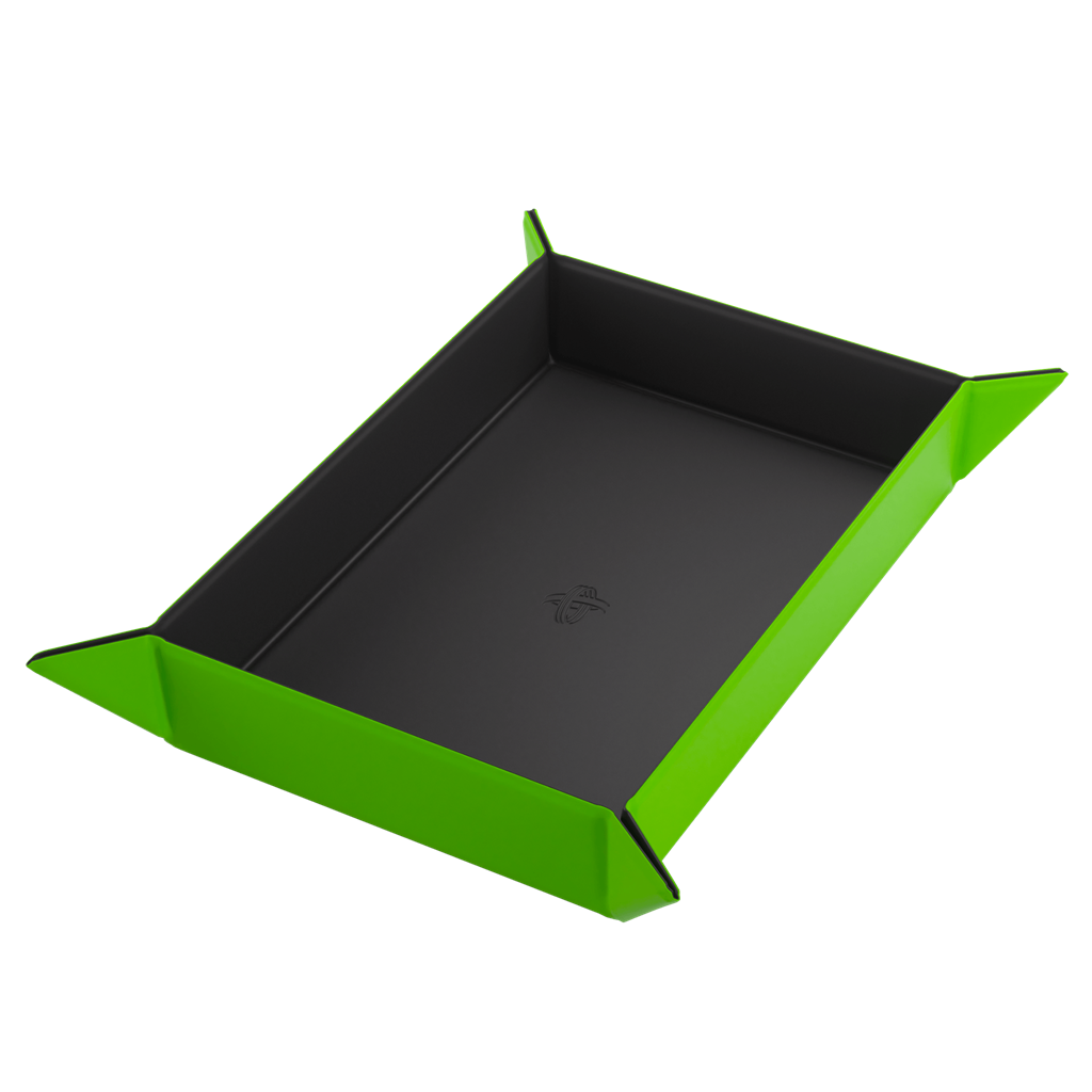 Magnetic Dice Tray Rectangular Black/Green