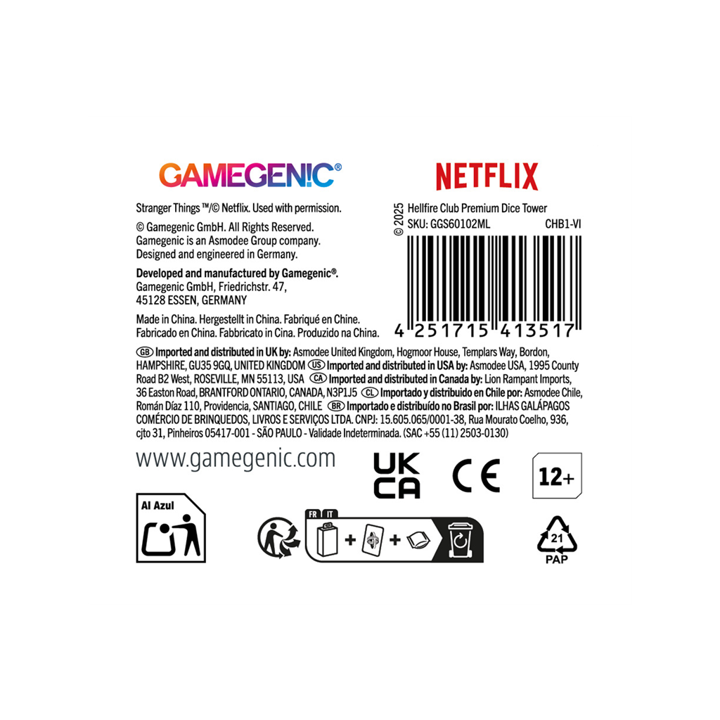 ST: Hellfire Club Premium Dice Tower