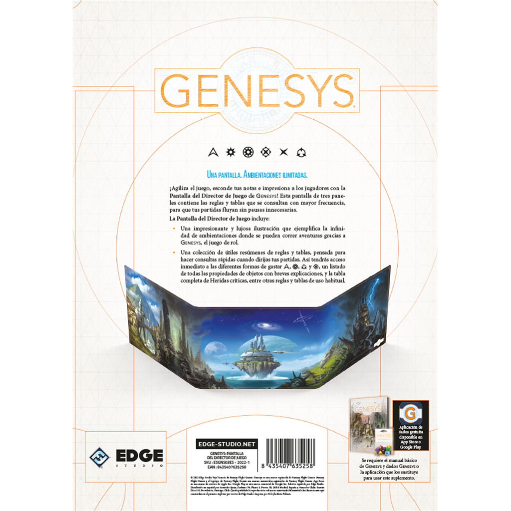 Genesys Pantalla del DJ