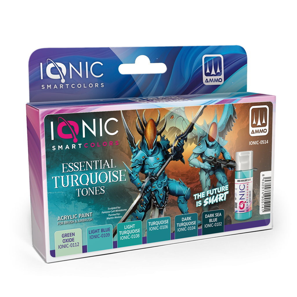 IONIC Set Esencial de turquesas