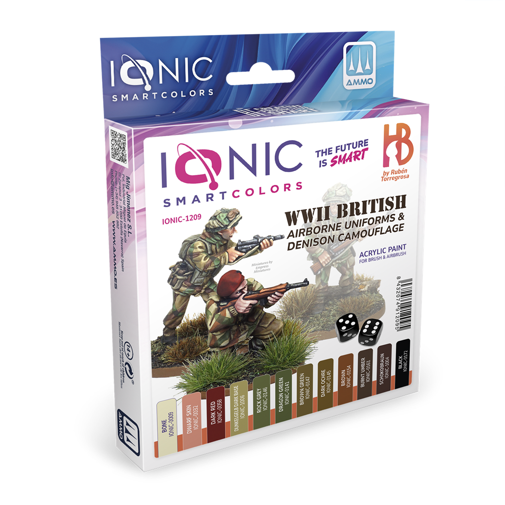 IONIC Uniformes camuflaje ejercito británico  SGM