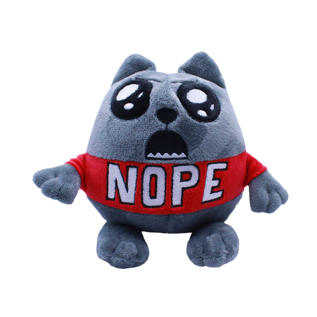 Exploding Kittens Nope Cat plush