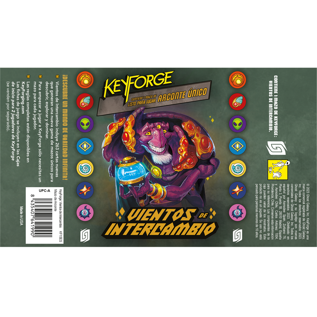 Keyforge Vientos de intercambio