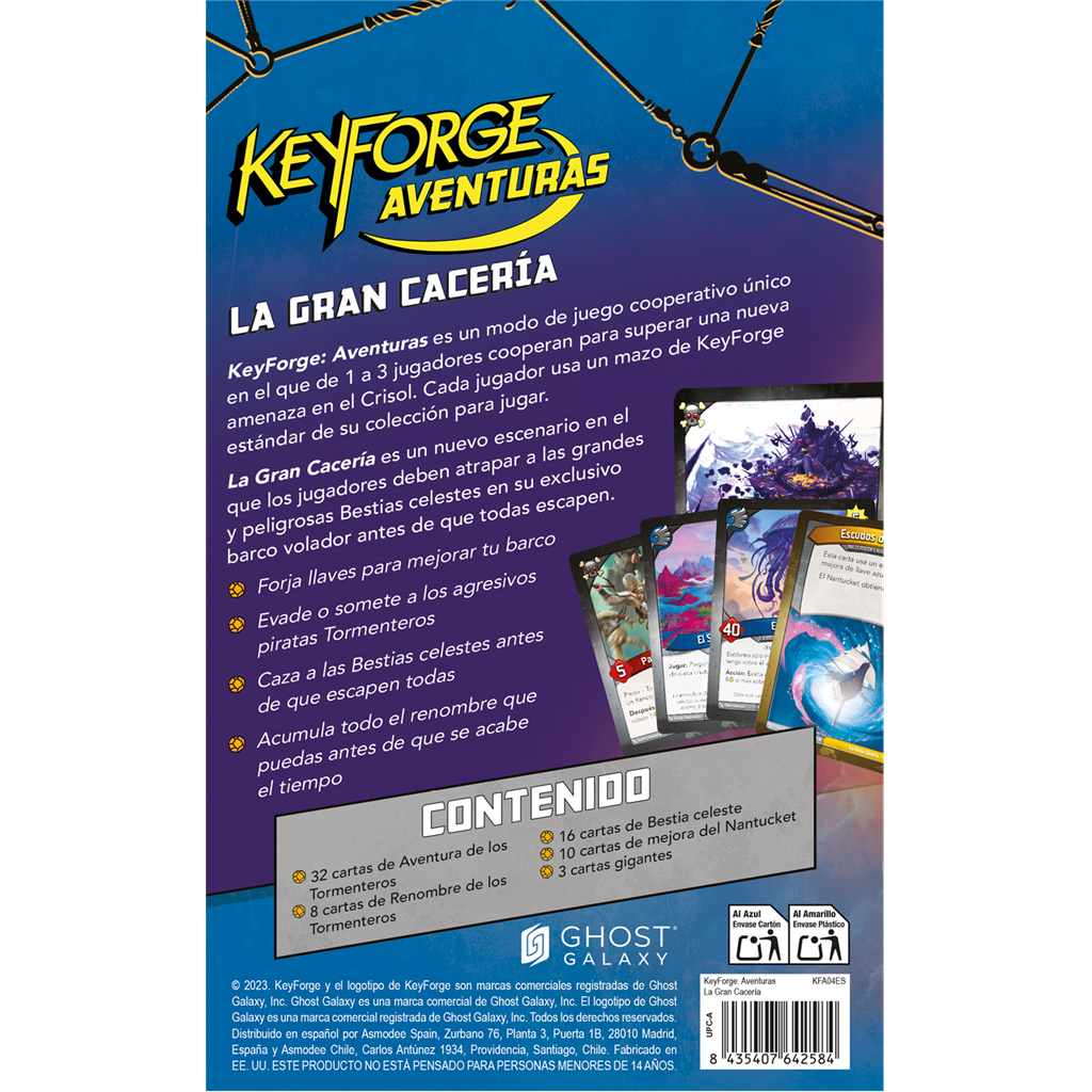 KeyForge Aventuras: La gran cacería