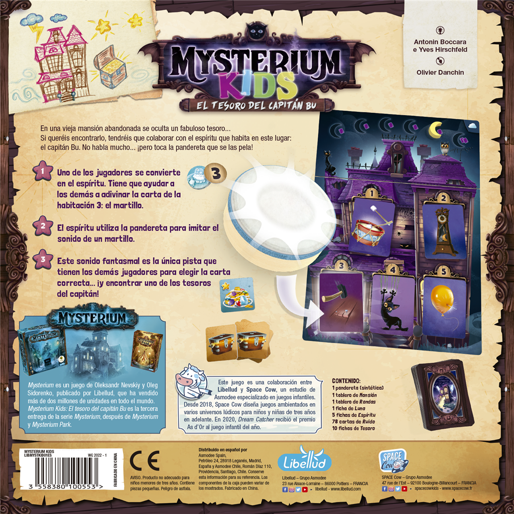 Mysterium Kids: el tesoro del capitán Bu
