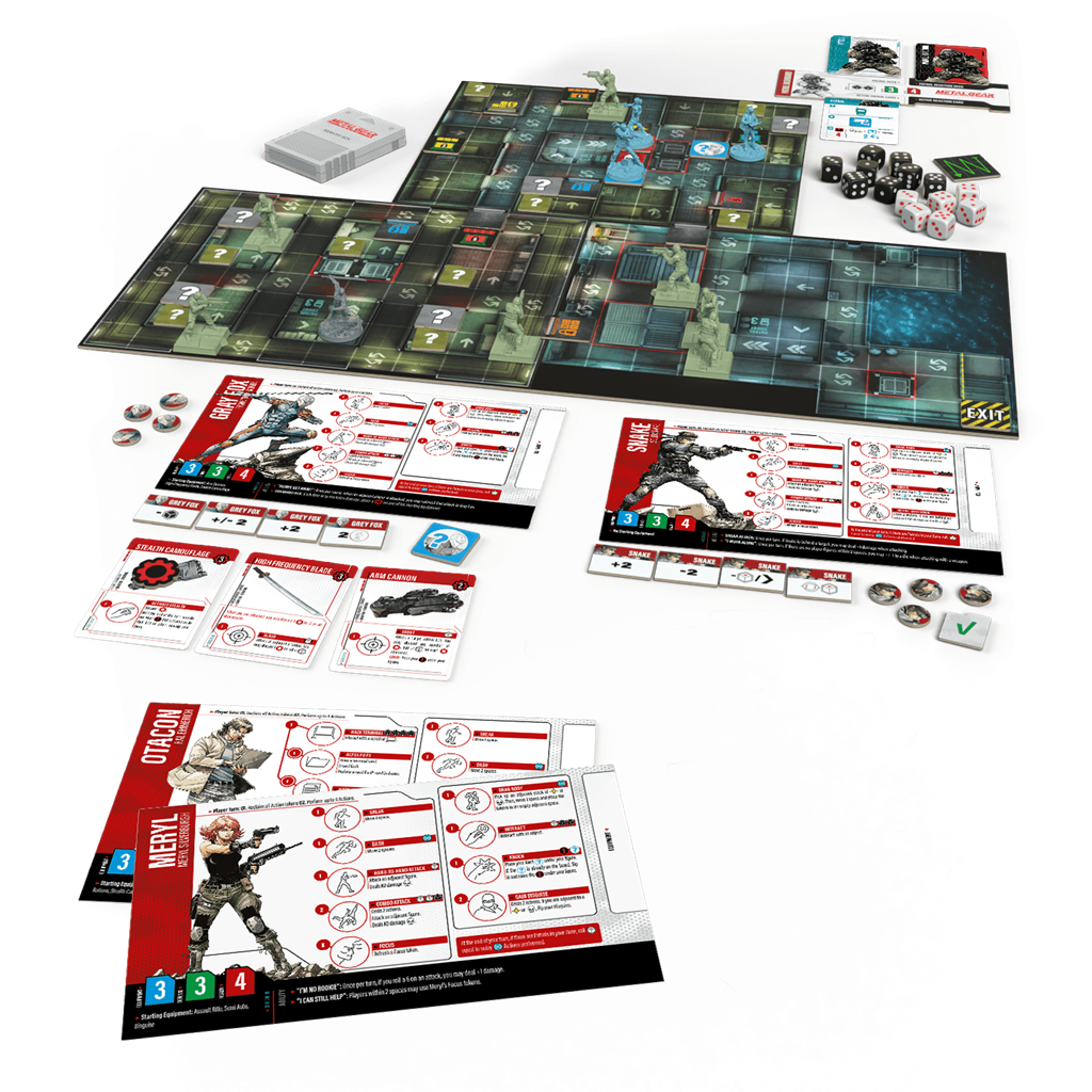 Metal Gear Solid El juego de mesa