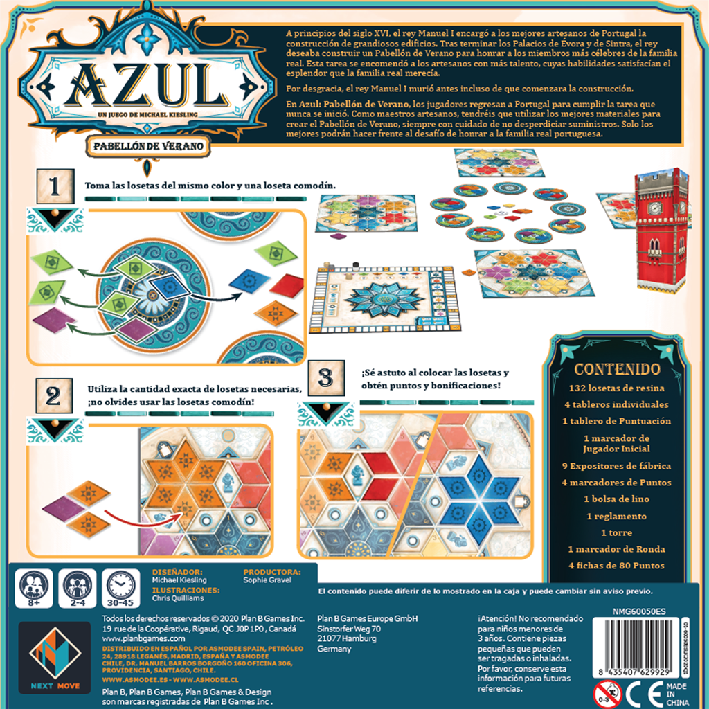 Azul Pabellón de Verano